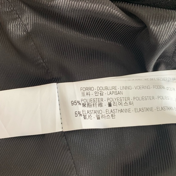 Zara Woman Black Zipper Shawl Collar Blazer Small - Picture 11 of 11